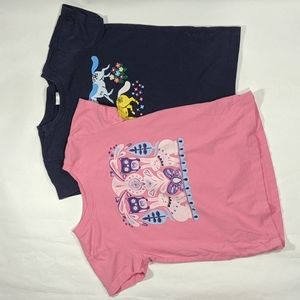 2 Hanna Andersson t shirts size 8/ 130 cm